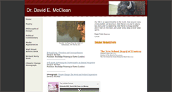 Desktop Screenshot of davidemcclean.us