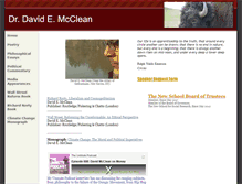 Tablet Screenshot of davidemcclean.us